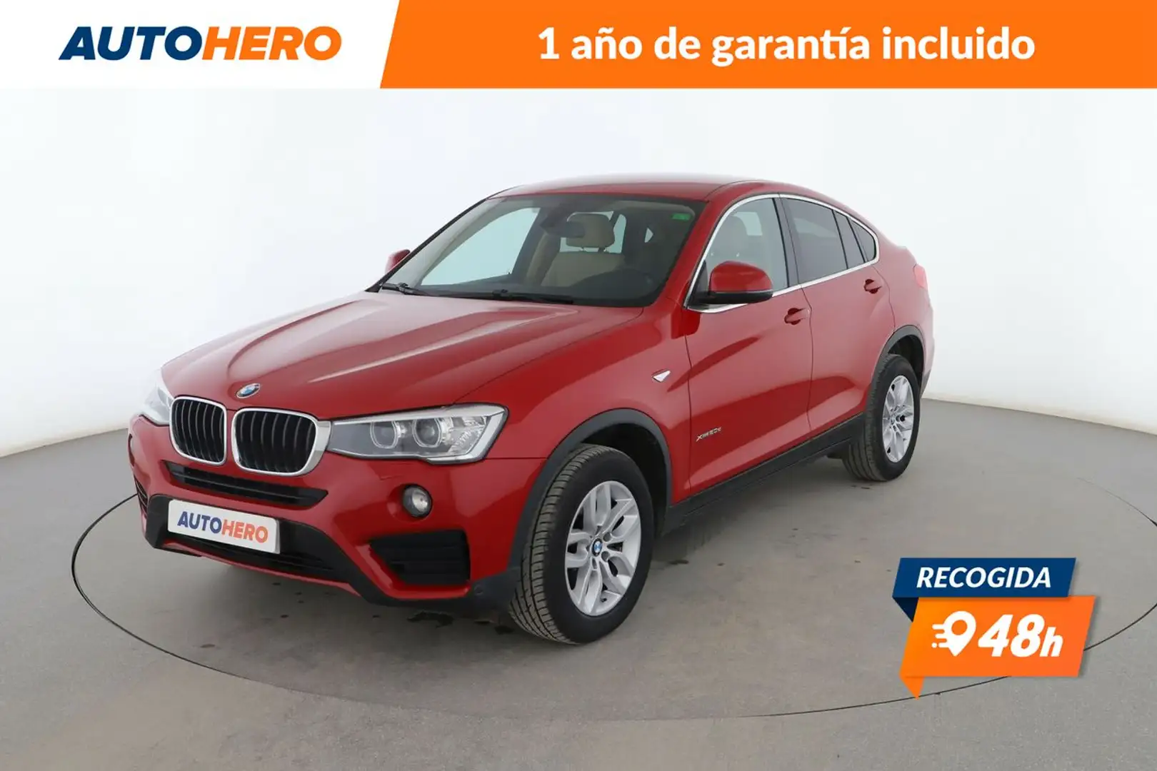 BMW X4 xDrive 20dA Rojo - 1