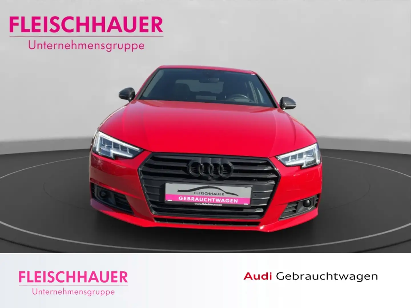Audi A4 Lim. 2.0 TFSI DSG 40 HUD AD StandHZG Navi Leder Di Rot - 2