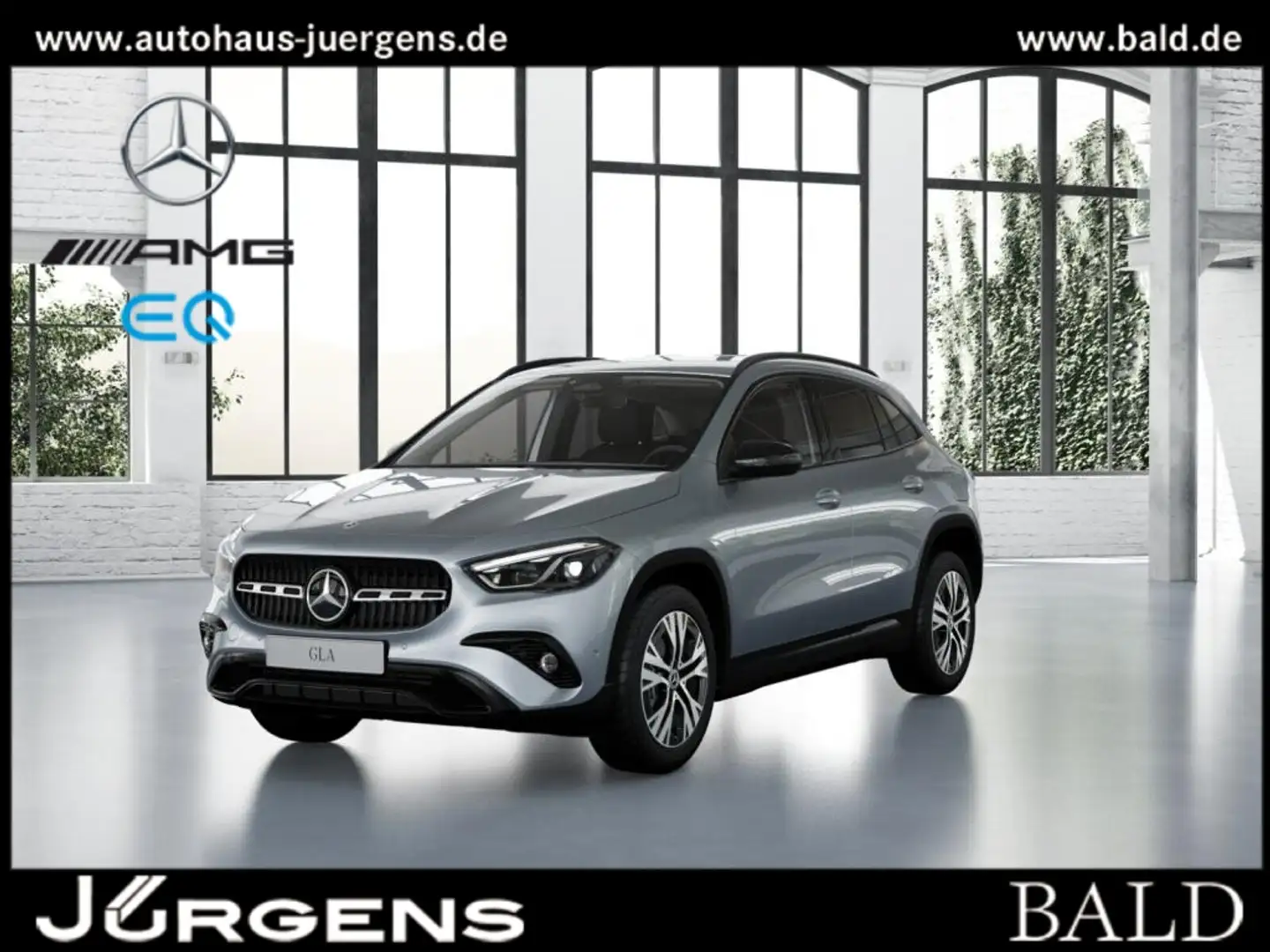 Mercedes-Benz GLA 200 d Progressive/Night/Totw/MBeam/Cam/LED Zilver - 2