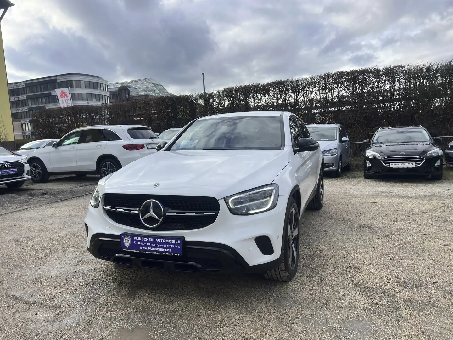 Mercedes-Benz GLC 220 d Coupe 4M Night-Paket ACC+AHK+KAMERA+LEDER+TOTWI. bijela - 2