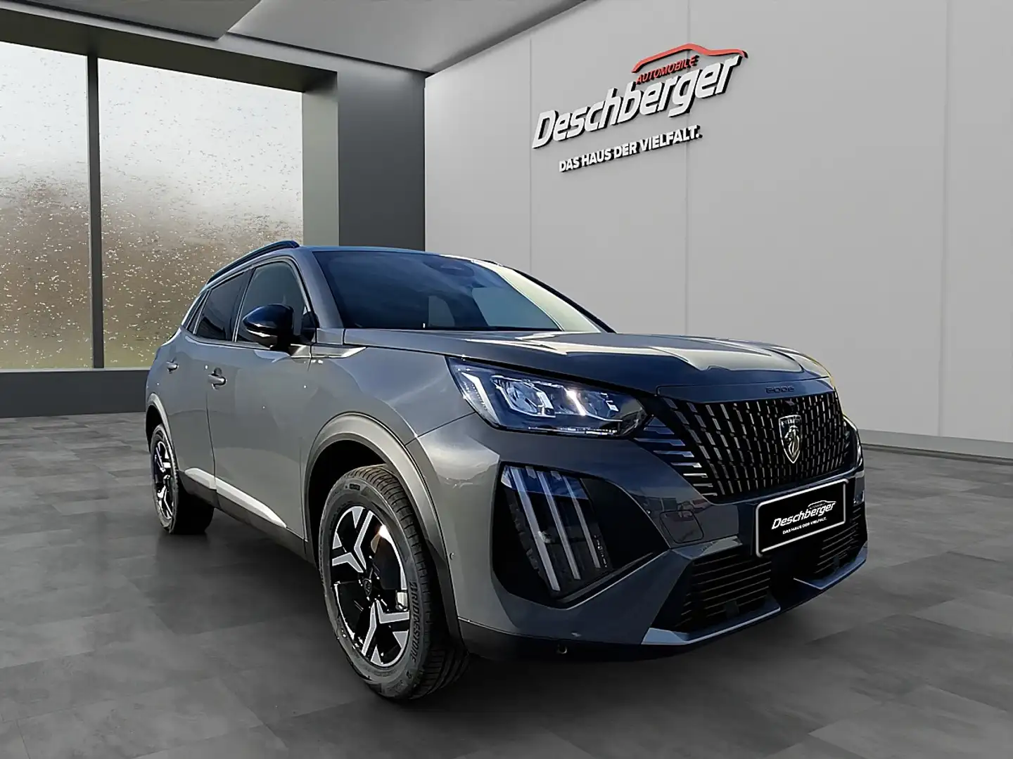 Peugeot 2008 Hybrid 110 e-DCS6 Allure Grau - 2