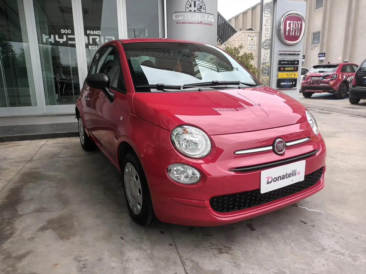 Fiat 500 Cult 1.0 Hybrid 70 CV Rosso - 1