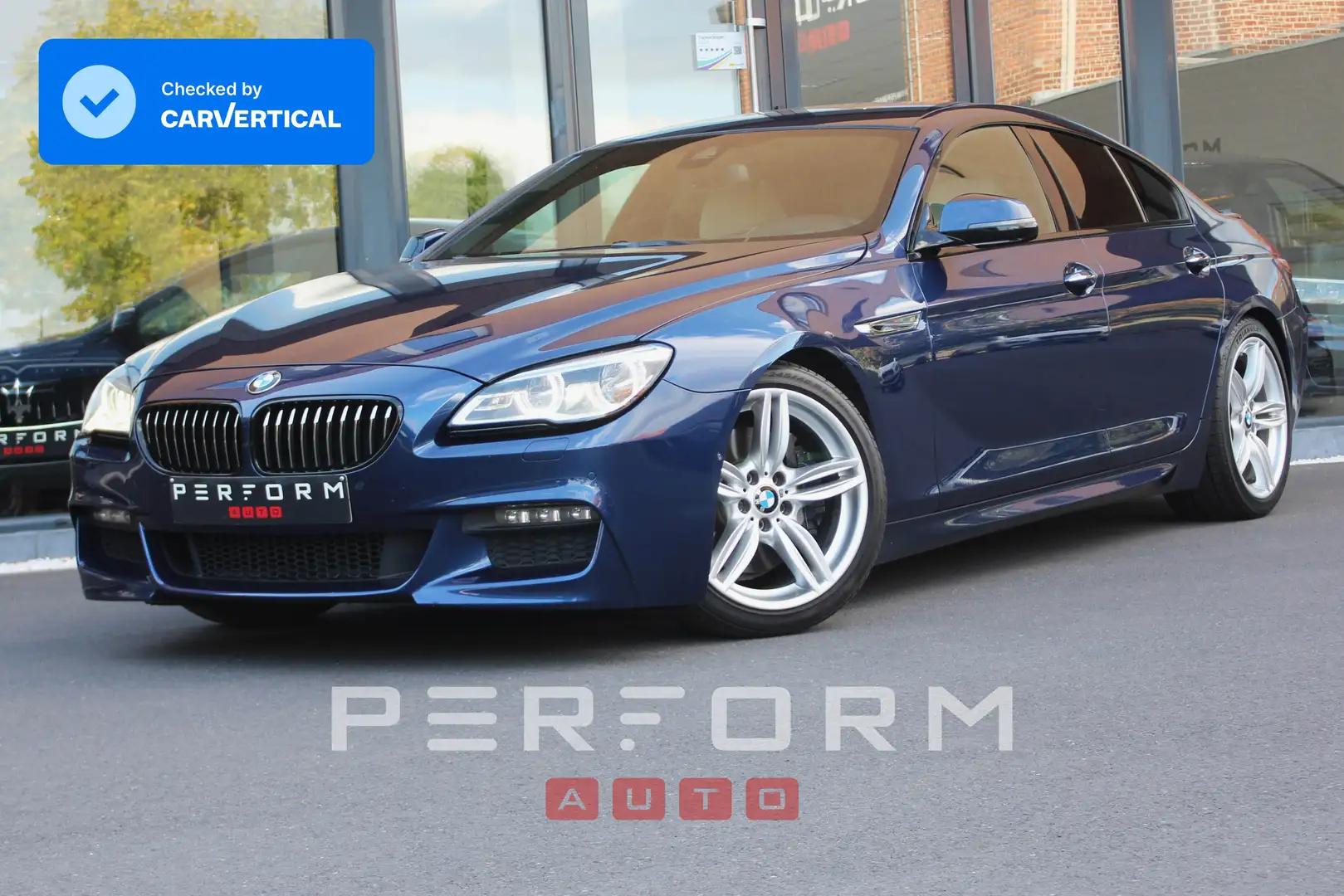 BMW 640 LCI*M-PACK*360 CAM*KEYLESS*HARMAN KARDON*HEADUP* Bleu - 1