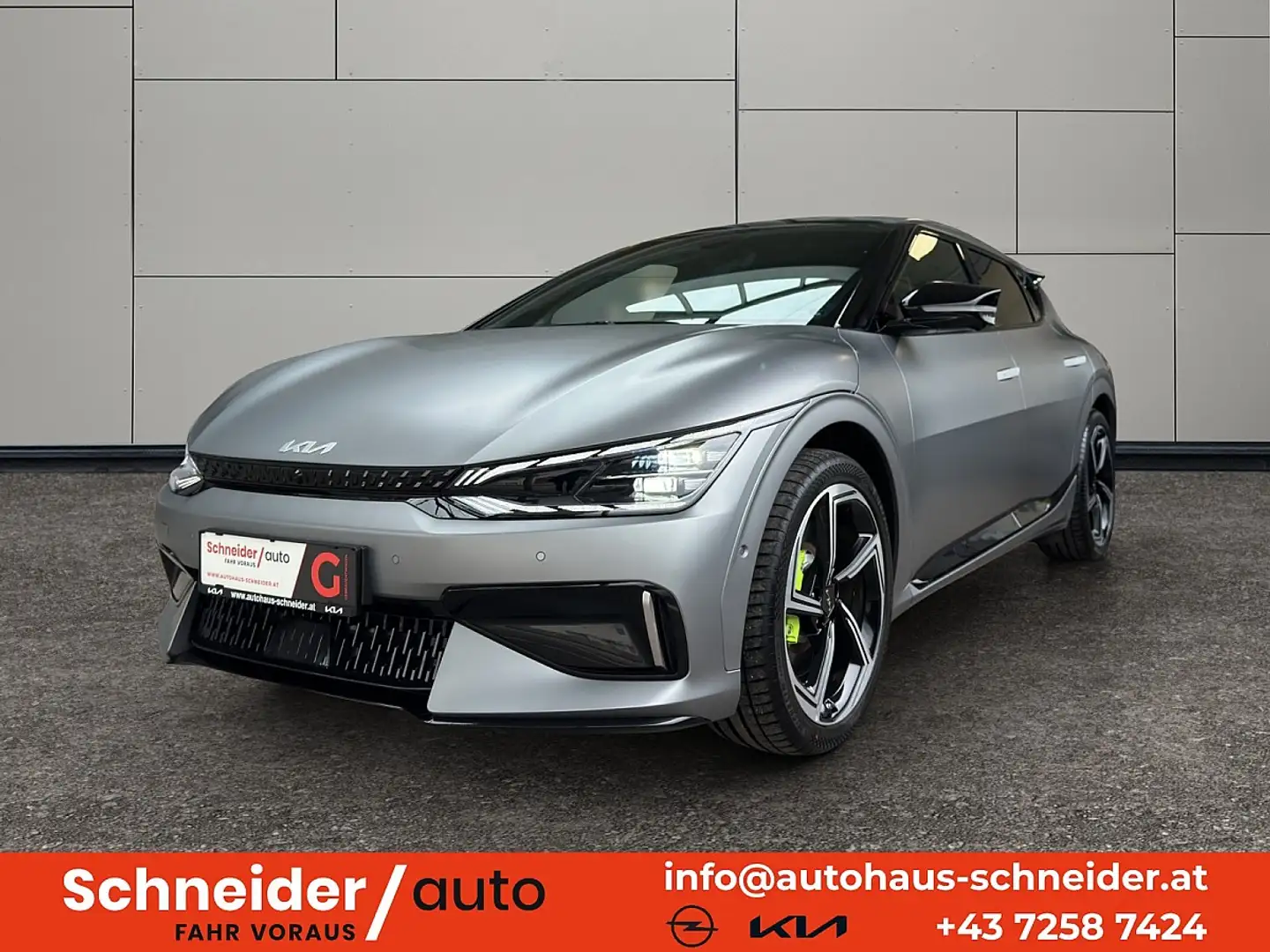 Kia EV6 AWD GT-Upgrade Aut. Gris - 1