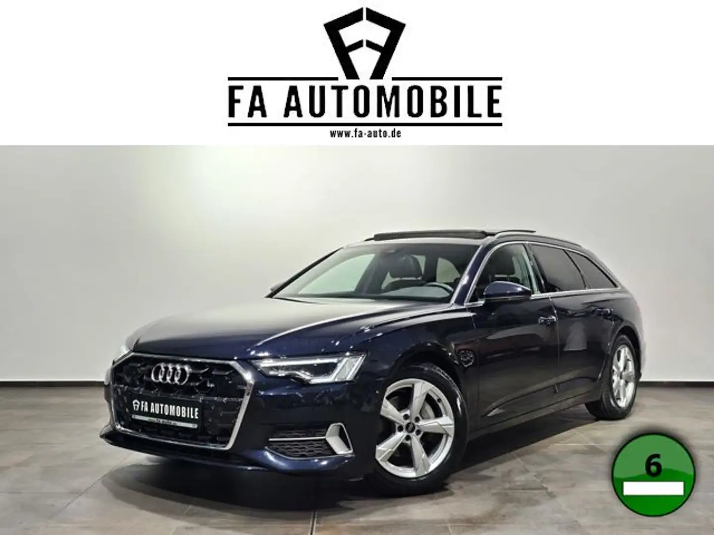 Audi A6 40 TDI Q. Adv.Facelift Matrix Pano Leder Virt Blau - 1
