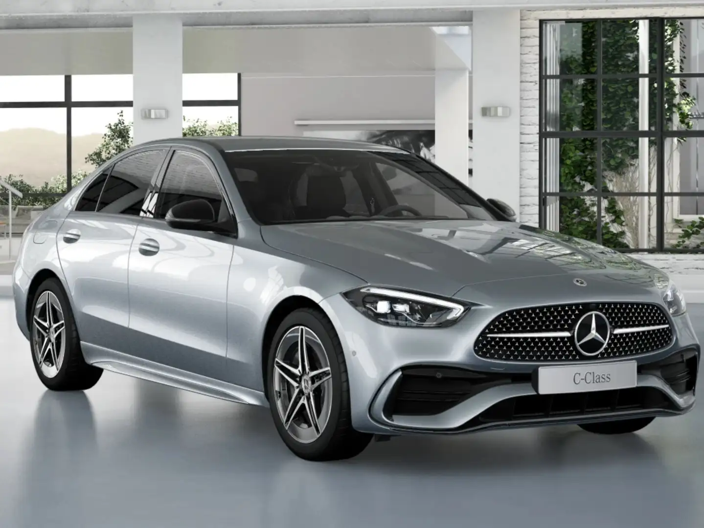 Mercedes-Benz C 220 C 220d 4MATIC AMG Line ADVANCED Stříbrná - 1