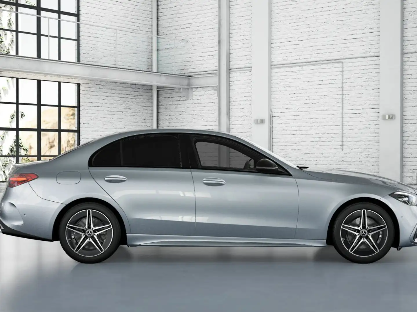 Mercedes-Benz C 220 C 220d 4MATIC AMG Line ADVANCED Stříbrná - 2