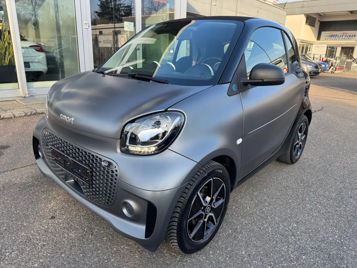 smart forTwo electric coupe EQ *22KW-SCHNELL/1.HAND/GRAU-MATT* Gris - 1