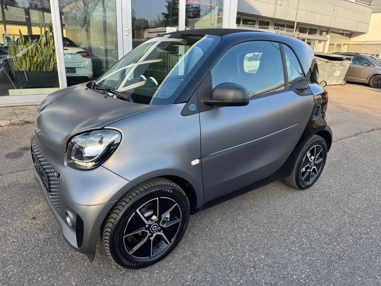 smart forTwo electric coupe EQ *22KW-SCHNELL/1.HAND/GRAU-MATT* Gris - 2