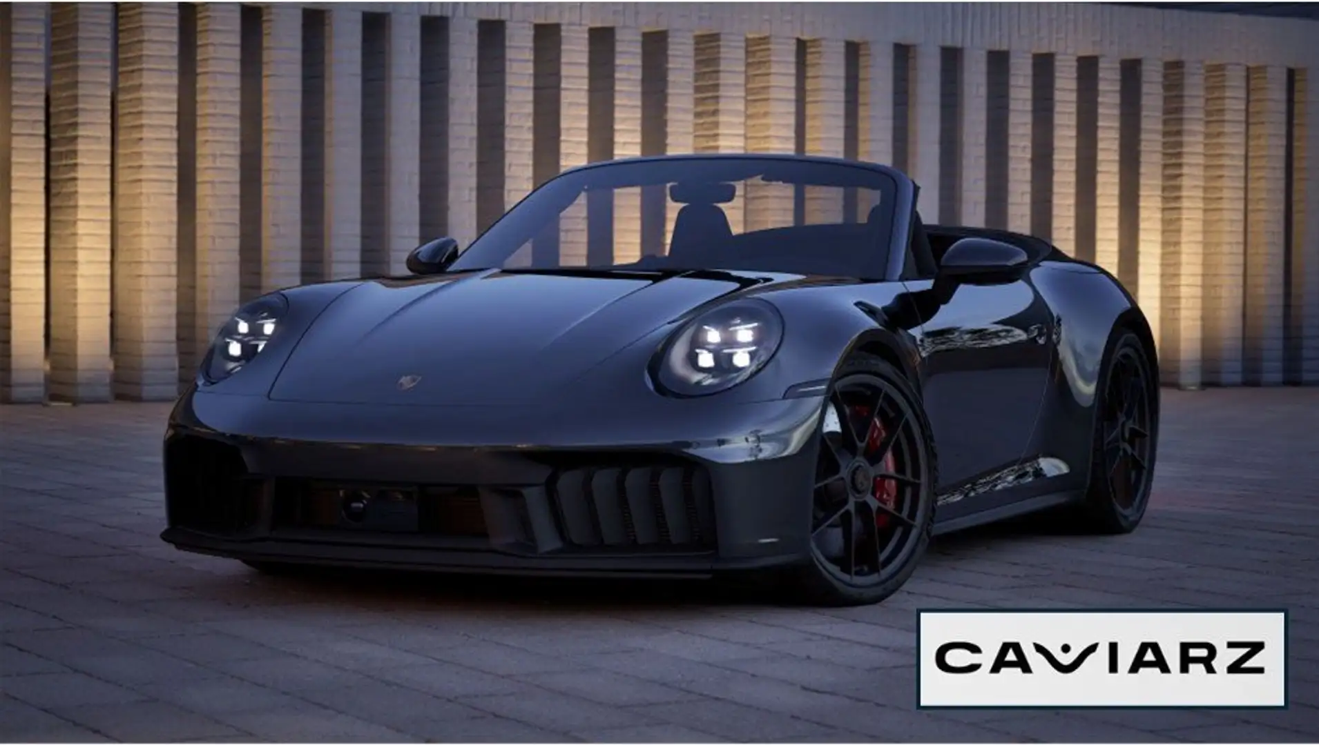 Porsche 992 .2 4 GTS CABRIO ACHTERASST/LIFT/HDMATR/ACC/18W/... Zwart - 1