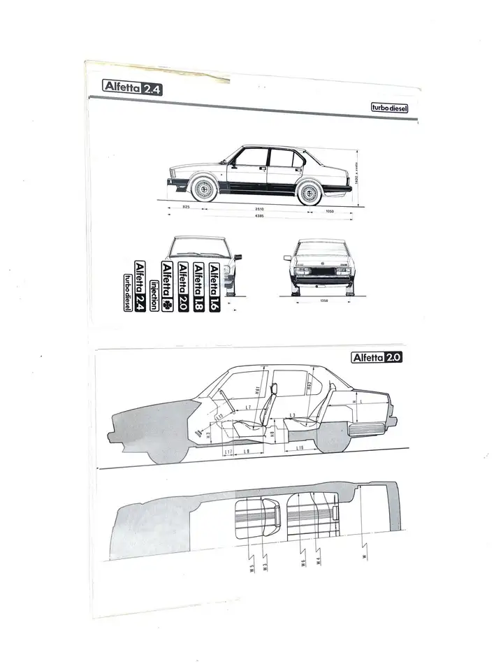 Alfa Romeo Alfetta 2.0 "51.000 kilometers" "Last year production mode, foto 10
