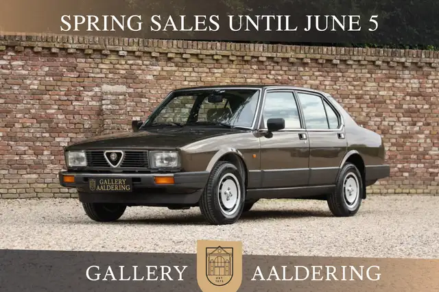 Alfa Romeo Alfetta 2.0 PRICE REDUCTION "51.000 kilometers" "Last year