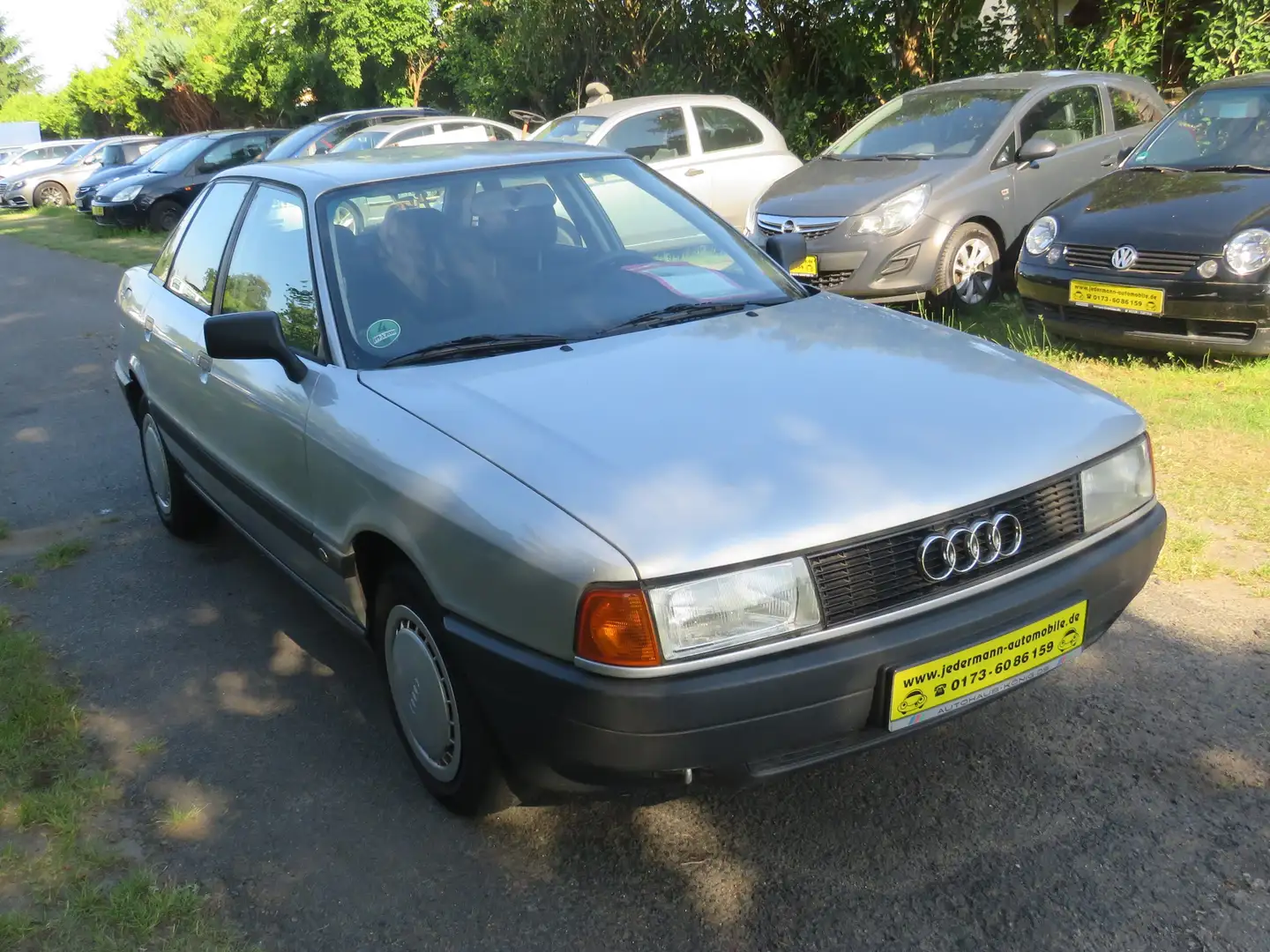Audi 80 Plateado - 1