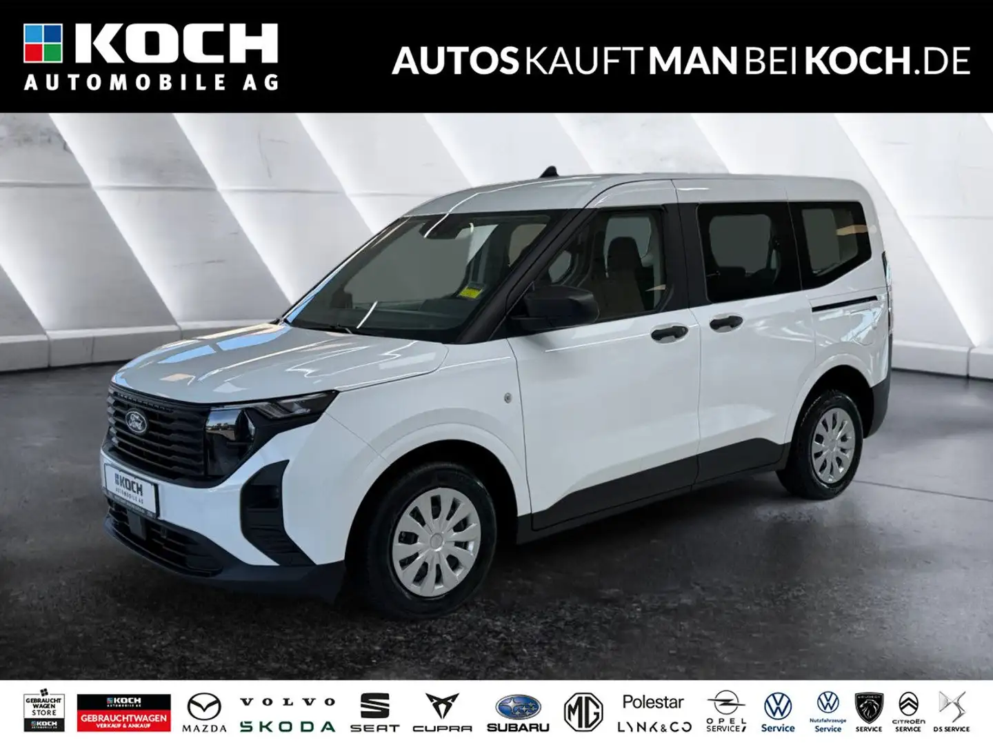 Ford Tourneo Courier 1.0 EcoBoost AT Trend Temp.Sitzh Weiß - 1