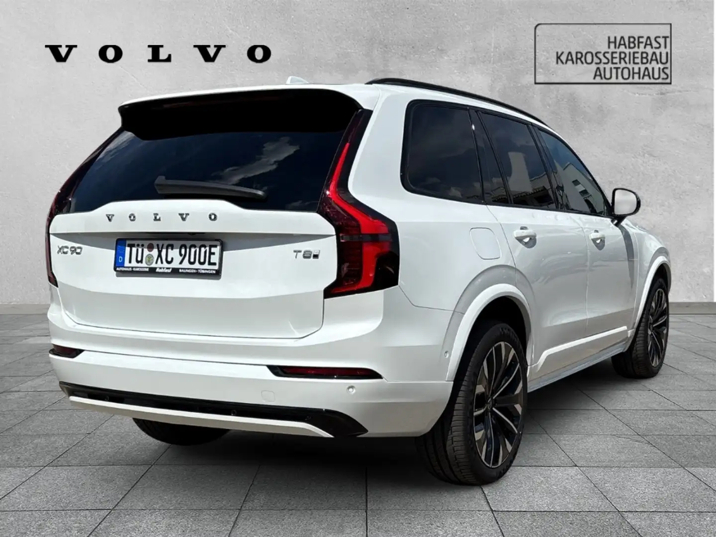 Volvo XC90 Recharge T8 Plus Dark AWD Plug-In Hybrid 7-Sitzer Weiß - 2
