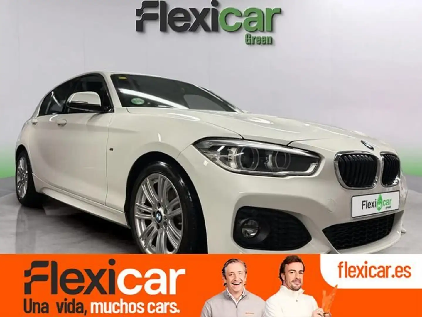 BMW 116 116d Blanc - 1