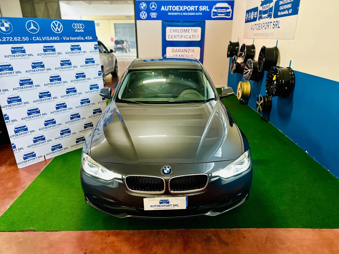BMW 318 318d Business Advantage auto Szürke - 2