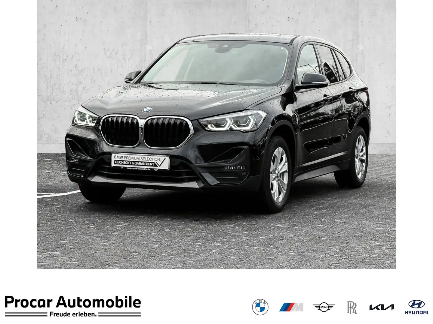 BMW X1 sDrive18i KAMERA+NAVI+LED+HIFI+LORDOSE Noir - 1