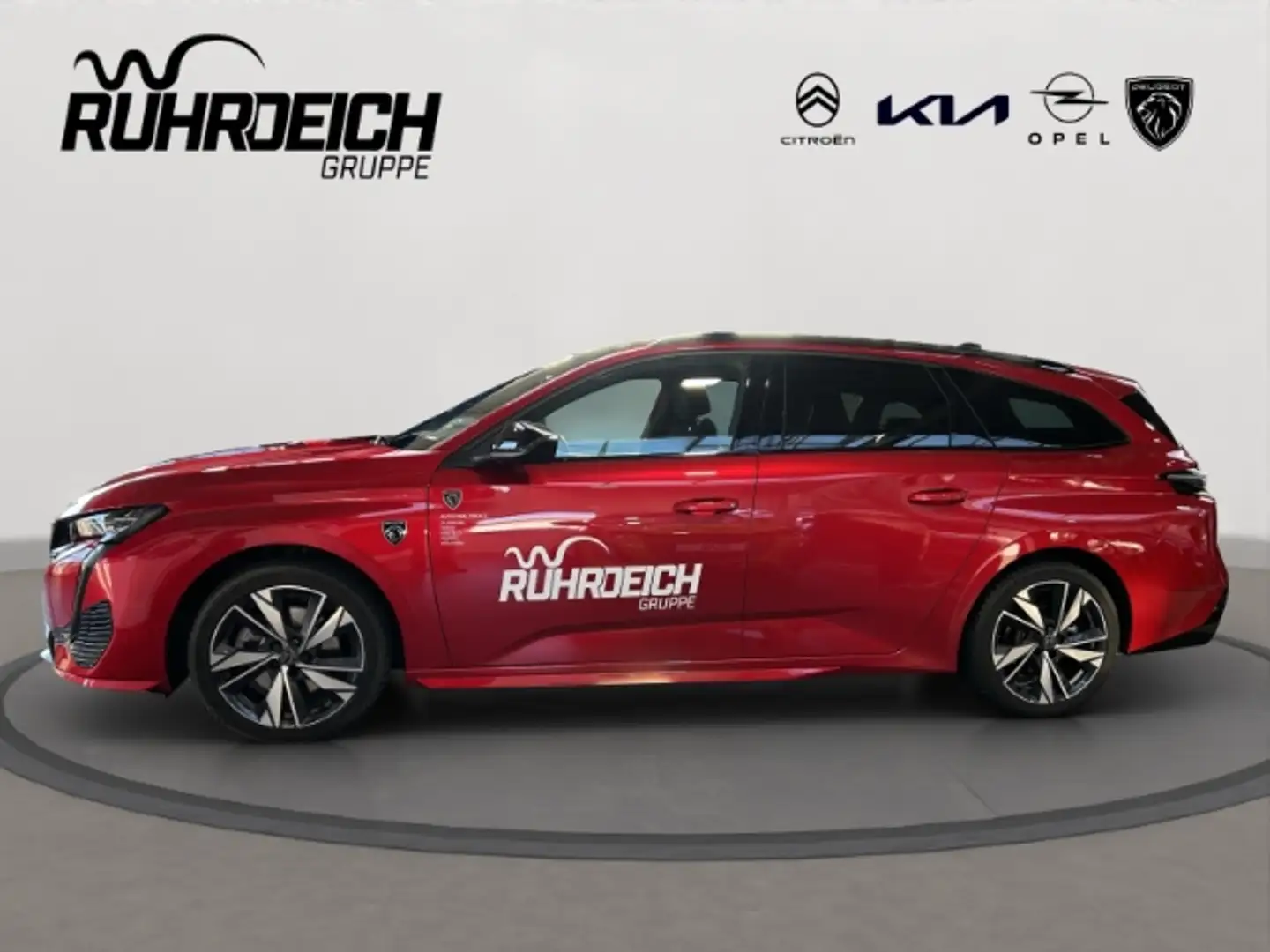 Peugeot 308 SW Hybrid 136 GT CARPLAY NAVI RFK SHZ PDC Rot - 2