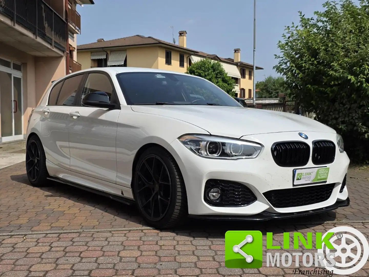 BMW 118 i 136 CV Steptronic MSport Bianco - 1