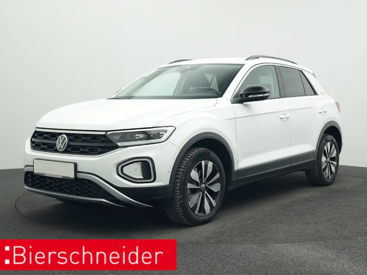 Volkswagen T-Roc 1.5 TSI DSG Goal LED+ NAVI AHK 3-J-GAR PARKLENK AC Weiß - 1