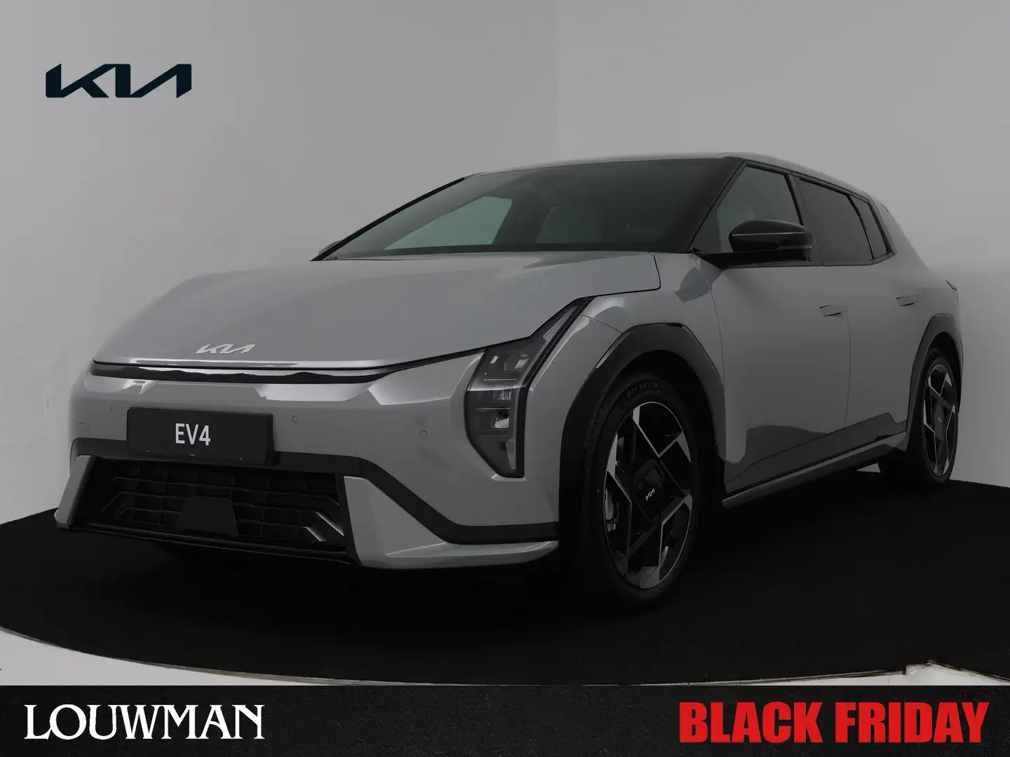 Kia EV4 GT-Line Business Edition 81.4 kWh Сірий - 1