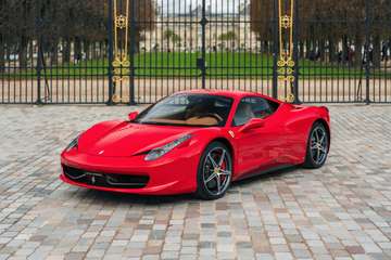 458 Italia 4.5 V8 570ch - very low mileage!