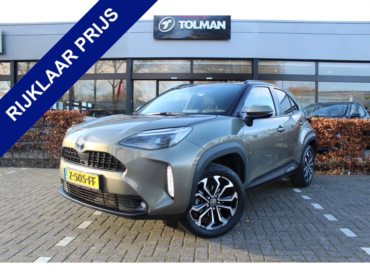 Toyota Yaris Cross 1.5 Hybrid Dynamic | Rijklaar | Trekhaak | Apple/A Grau - 1