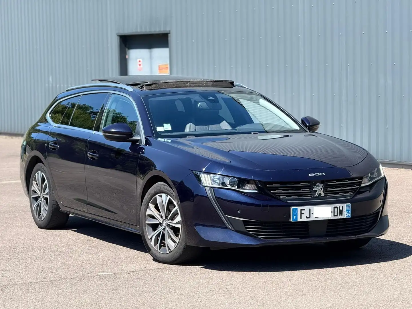 Peugeot 508 SW 1.5 BlueHDi 130 ch ALLURE TOIT OUVRANT Bleu - 2