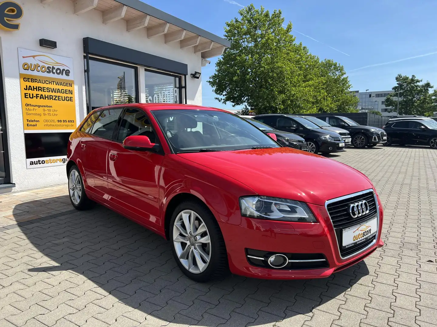 Audi A3 Sportback 2.0 TDI Ambition (103kW) 103 kW (140 ... Rouge - 2