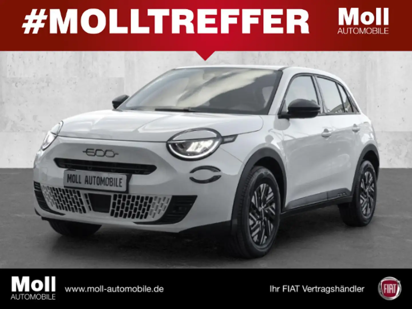 Fiat 600 ⚡Sonderedition inkl. Farbe ⚡ Weiß - 1