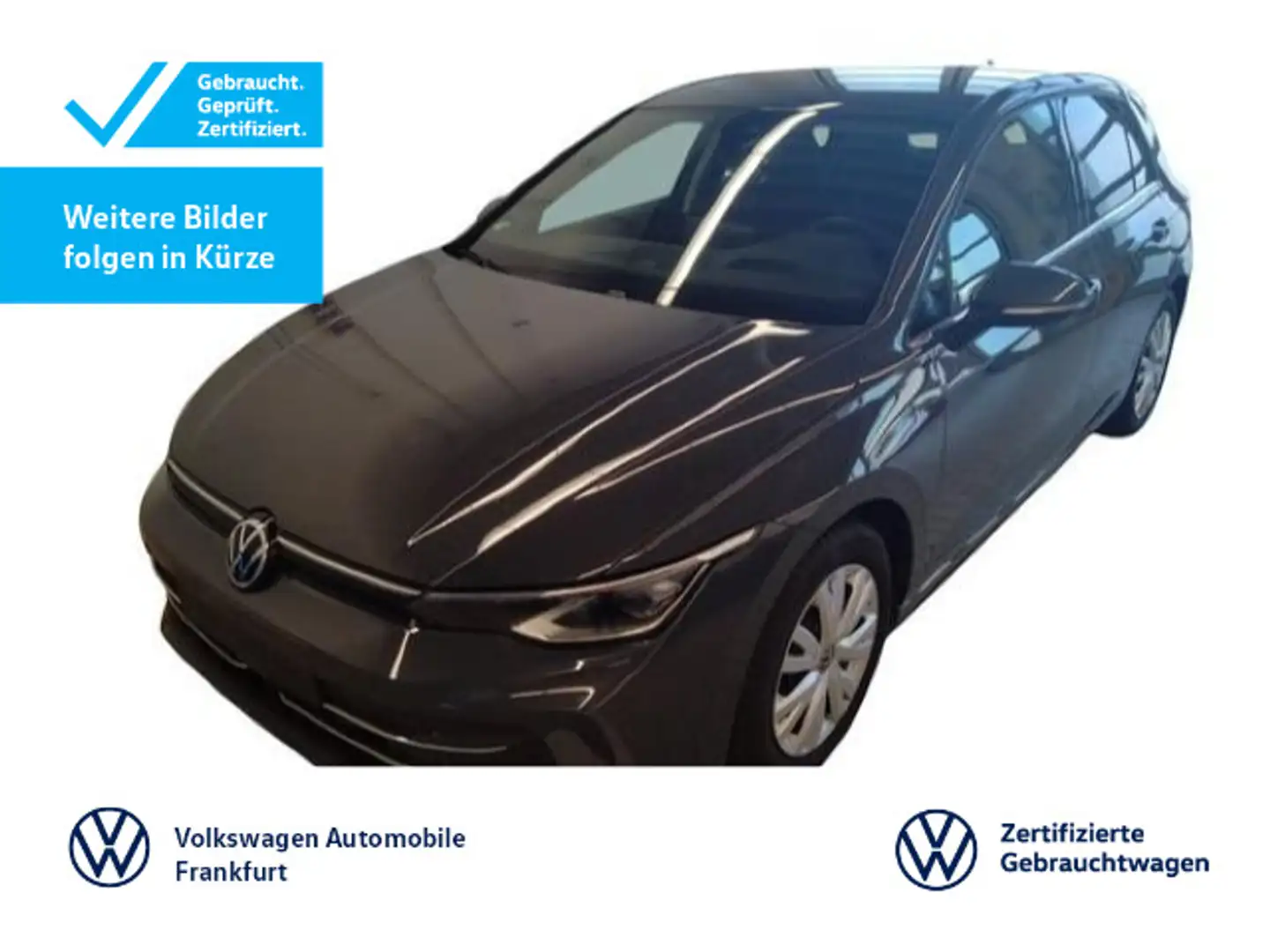 Volkswagen Golf VIII 2.0 TDI DSG Style Navi IQ.Light DAB+ F Grau - 1