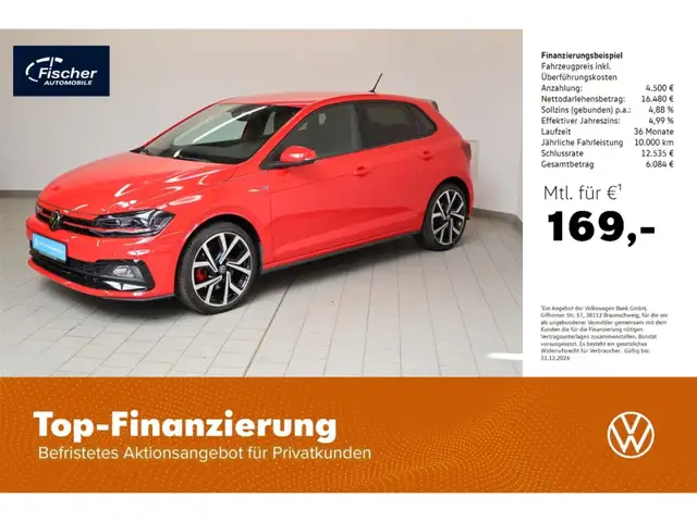 Volkswagen Polo GTI 2.0 TSI DSG NAV/LED/ACC/RFK/18''/DAB+/SH