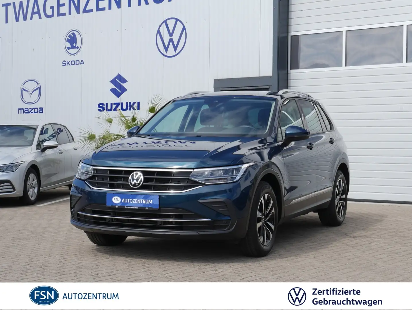 Volkswagen Tiguan 2.0 TDI United DSG AHK ACC NAVI LED SITZHZG MFL A Blau - 1