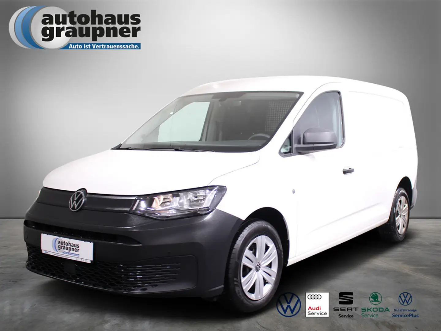 Volkswagen Caddy Maxi 2.0 TDI Cargo PDC NAVI AHK Blanc - 1