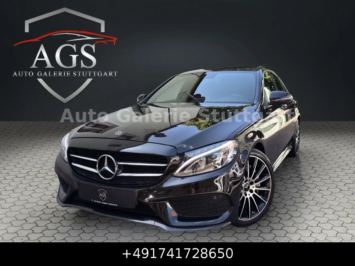 Mercedes-Benz C 250 CGI C -Klasse Lim.*AMG-LINE*PANO*NAV*TEMP* Schwarz - 1