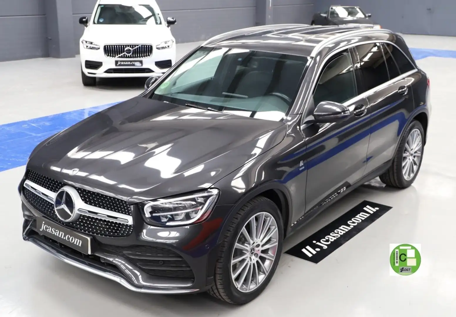 Mercedes-Benz GLC 200 200d 4Matic 9G-Tronic Gris - 1
