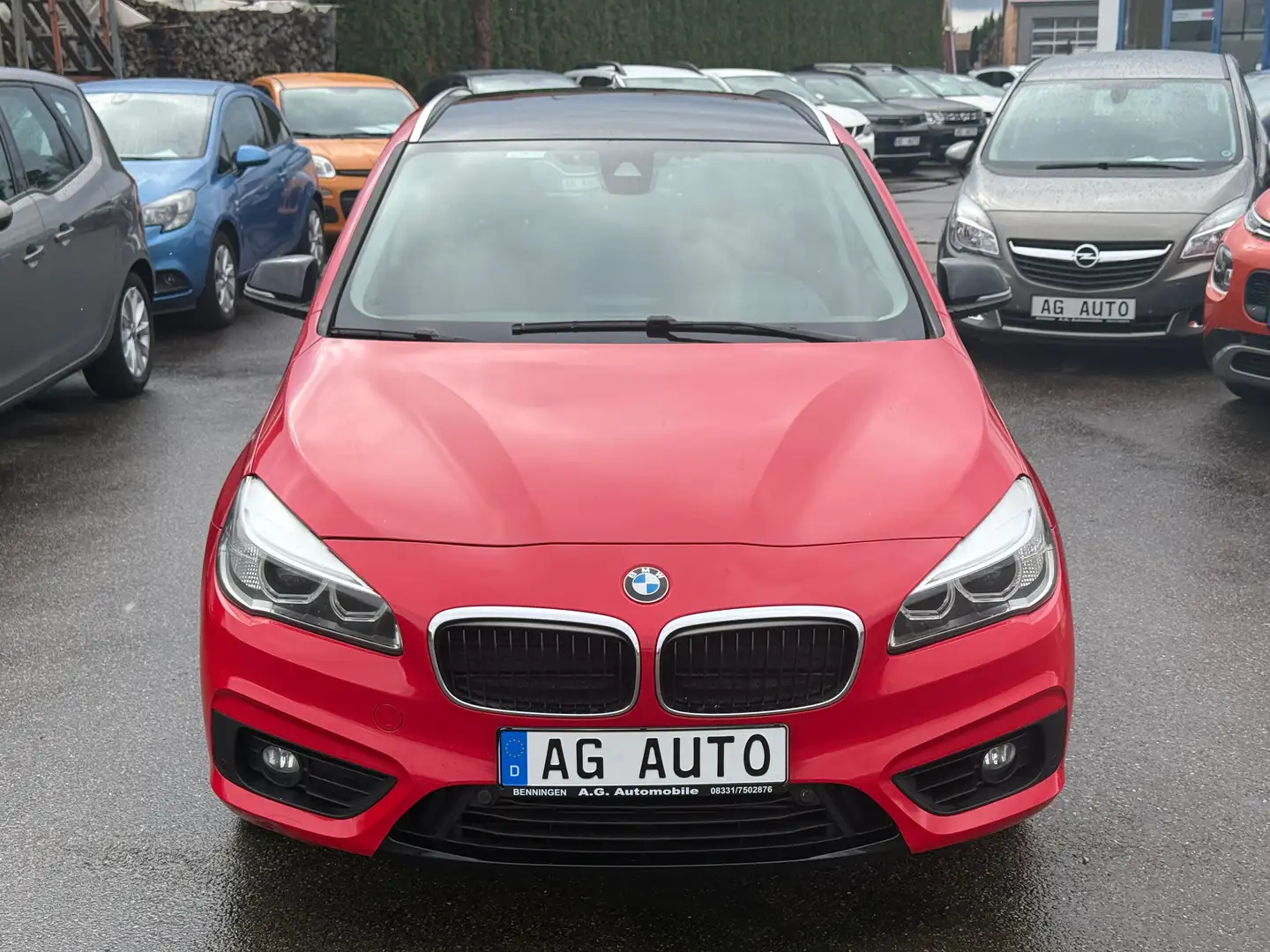 BMW 220 AUTOMATIK +Garantie AHK Navi TÜV+Service NEU Rot - 2