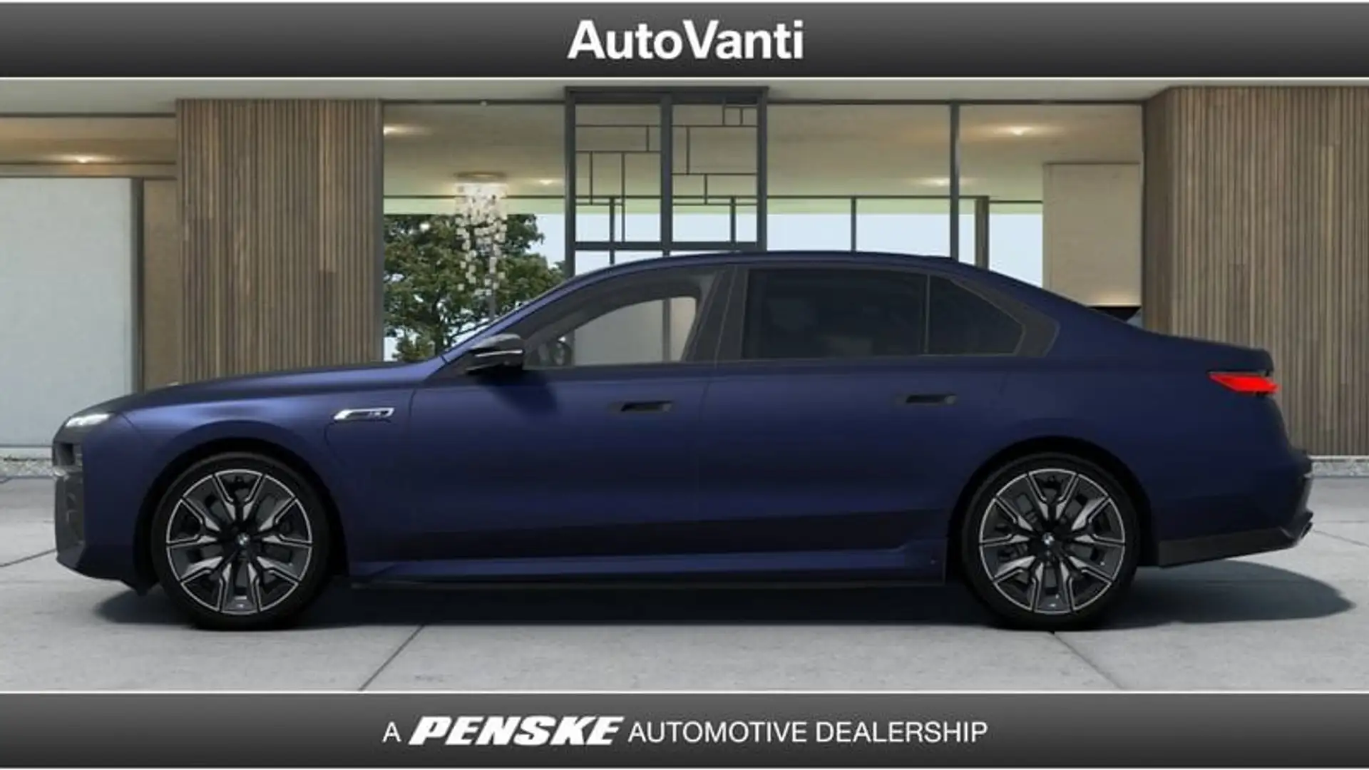 BMW 760 M760e xDrive Blau - 2