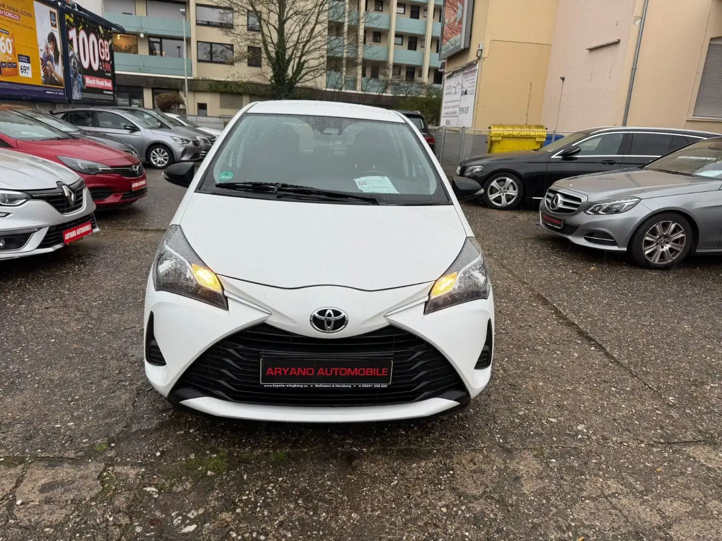 Toyota Yaris Basis*Klima*I Hand*Facelift*EU6 Blanc - 1