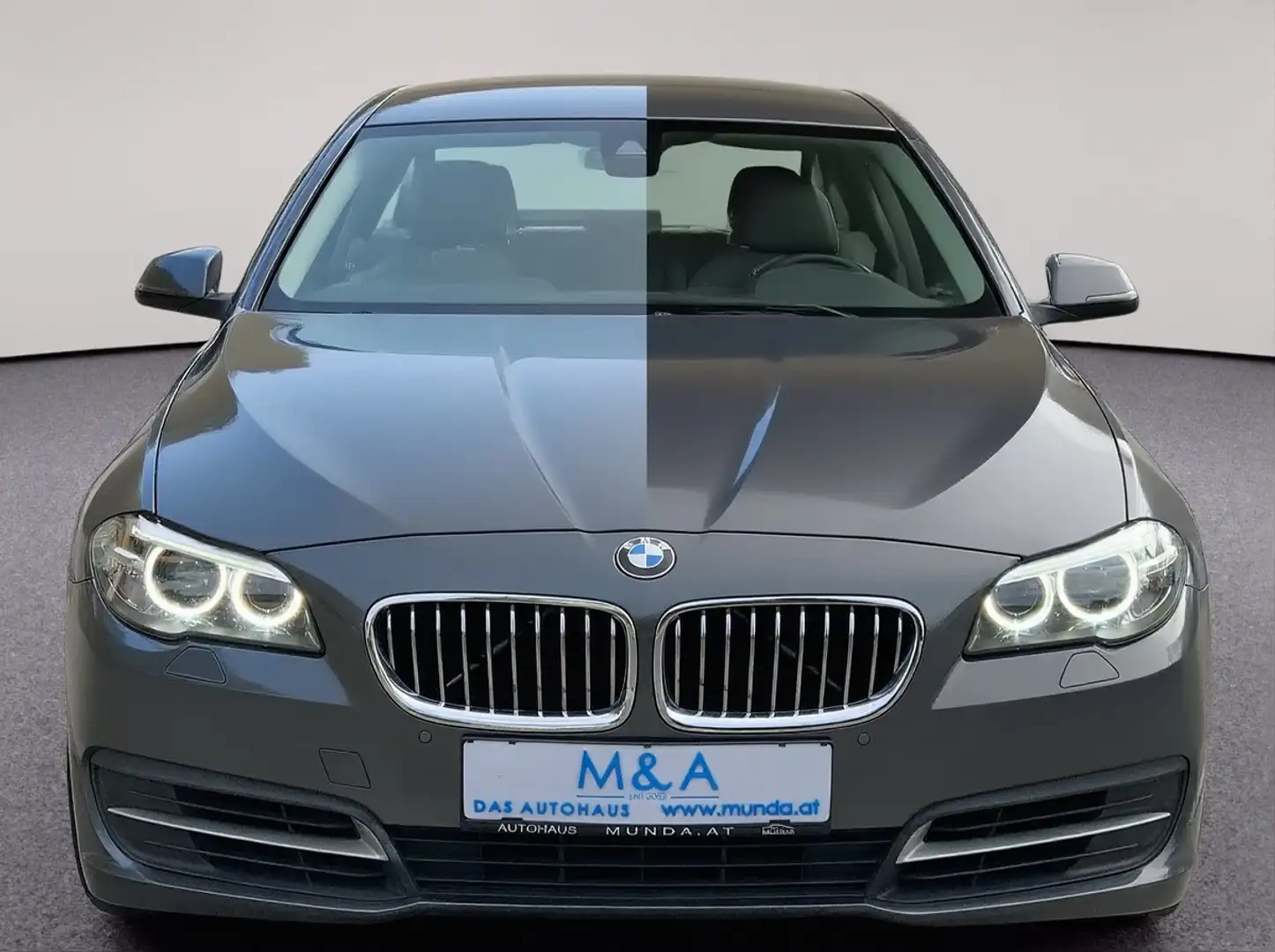 BMW 520 5er Xenon Navi Leder Automatik * Garantie Grau - 2