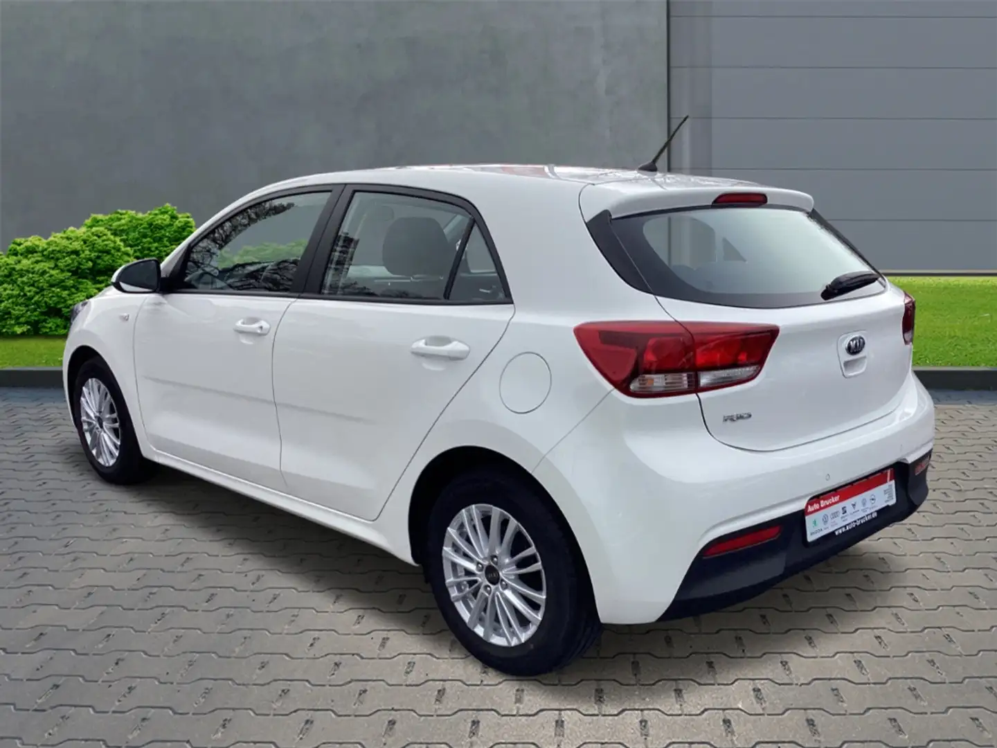 Kia Rio Edition7 1.2+Alufelgen+Klimaautomatik+Parksensoren Weiß - 2