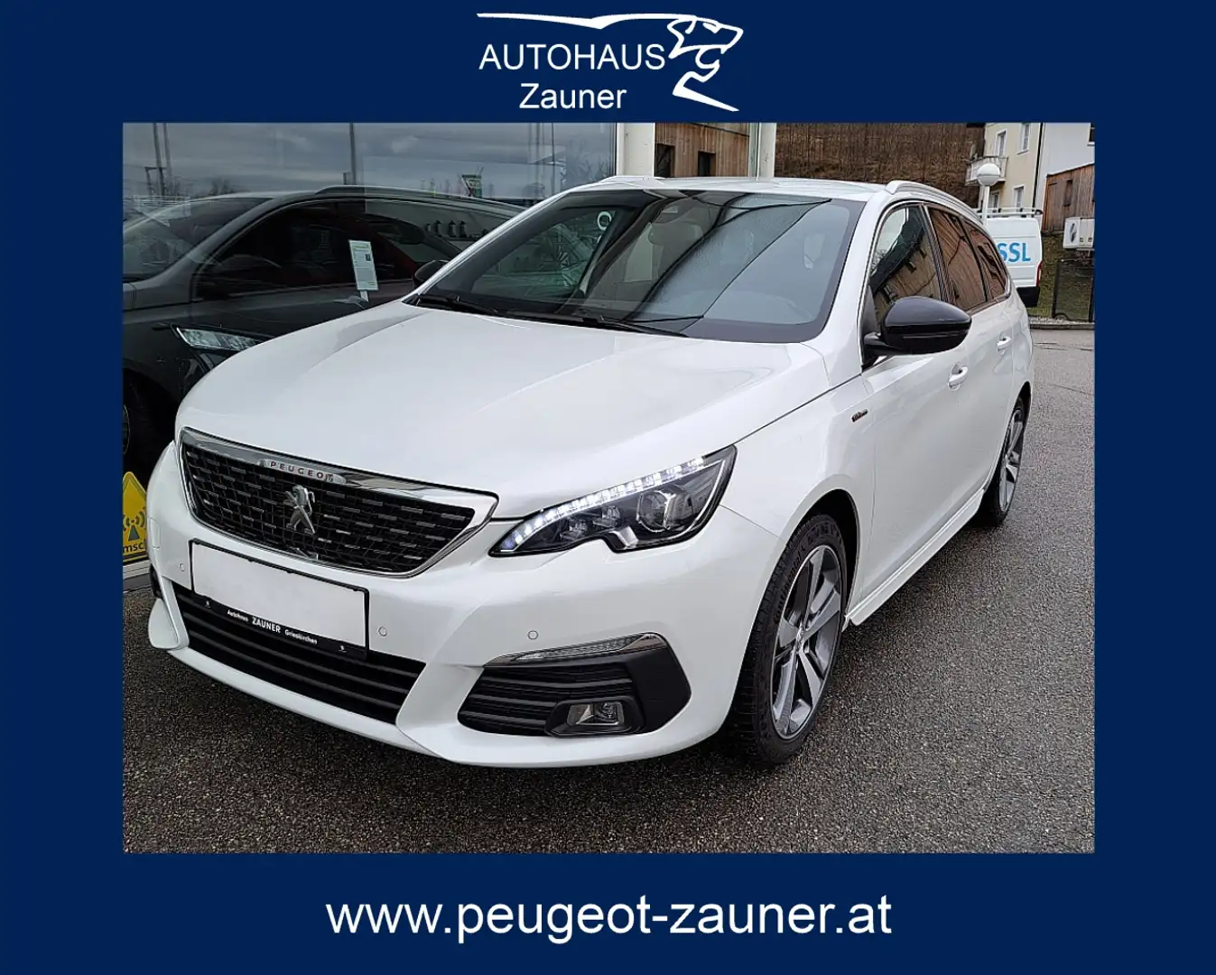 Peugeot 308 SW 1,5 BlueHDI 130 GT Line S&S EAT8 Aut. Weiß - 1