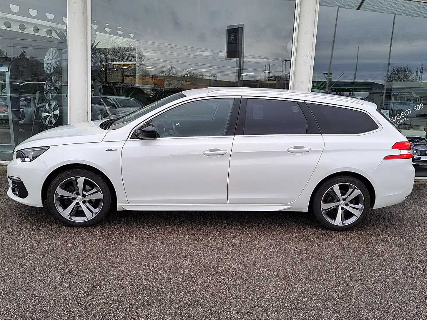 Peugeot 308 SW 1,5 BlueHDI 130 GT Line S&S EAT8 Aut. Weiß - 2