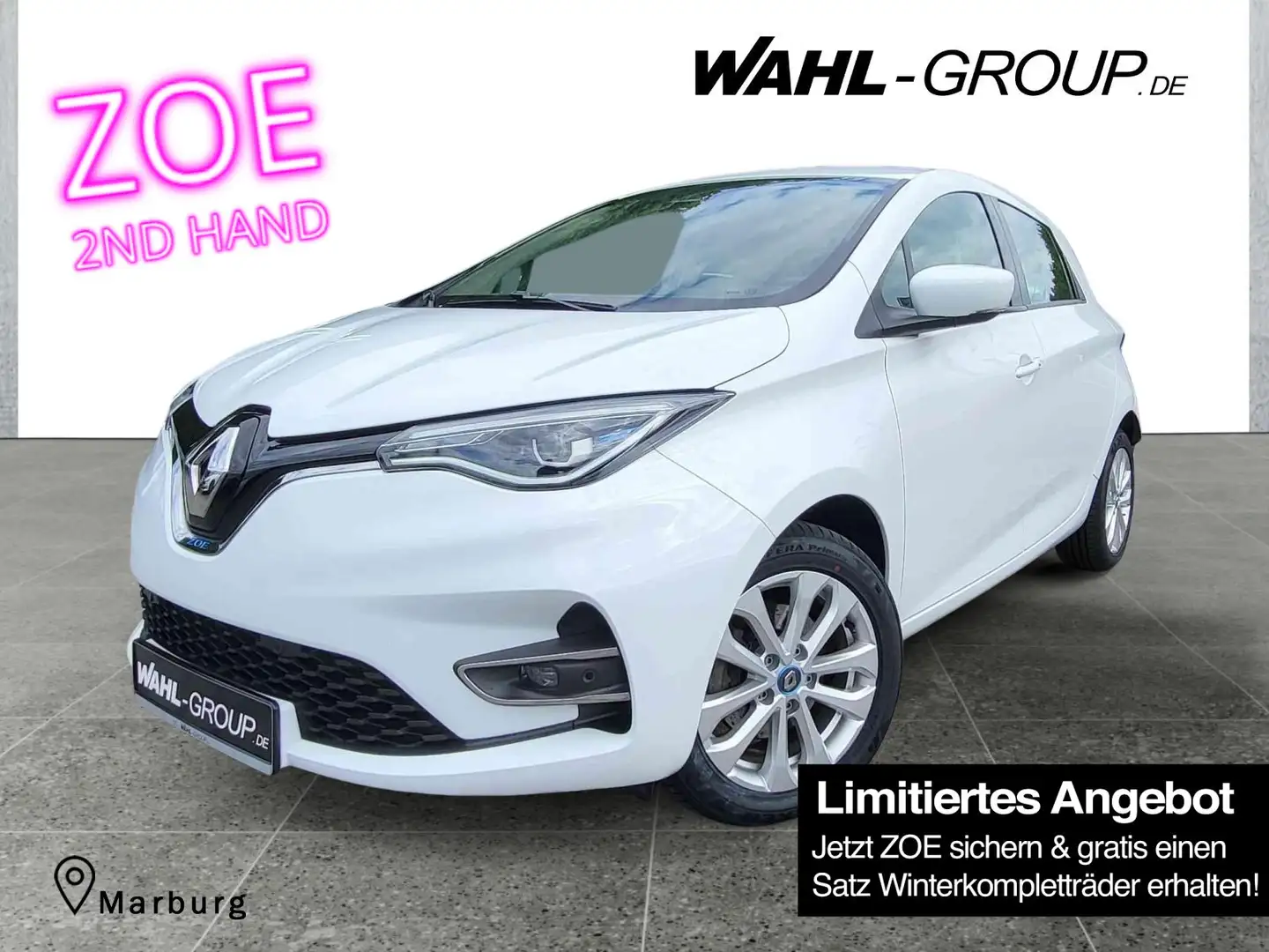 Renault ZOE Z.E.50 R*135*  Experience *Batteriemiete *LED *PDC Wit - 1