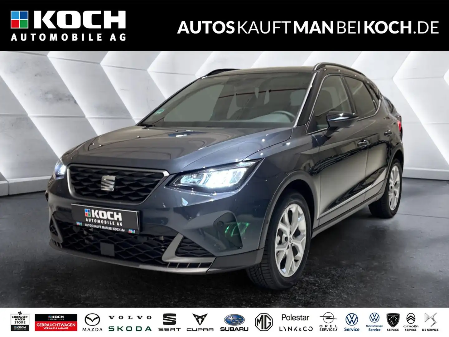SEAT Arona 1.5 TSI DSG FR NAVI AHK BEH LENK TOTW PDC V+ Weiß - 1