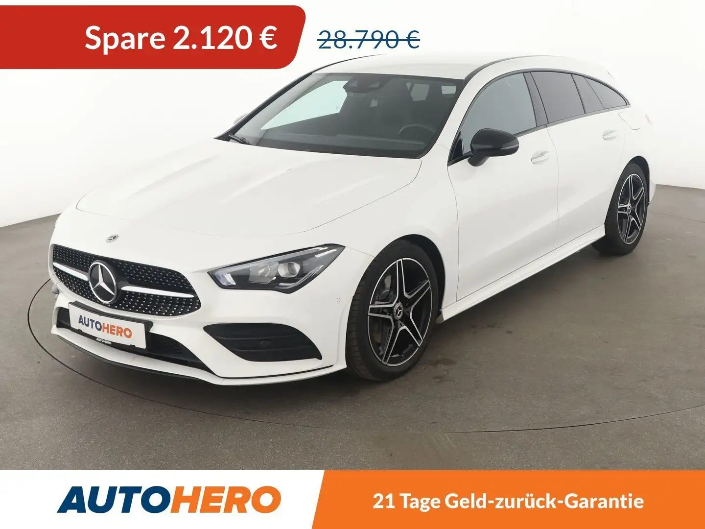 Mercedes-Benz CLA 220 CLA 220 d Shooting Brake AMG Line Aut.*NAVI*TEMPO* Weiß - 1