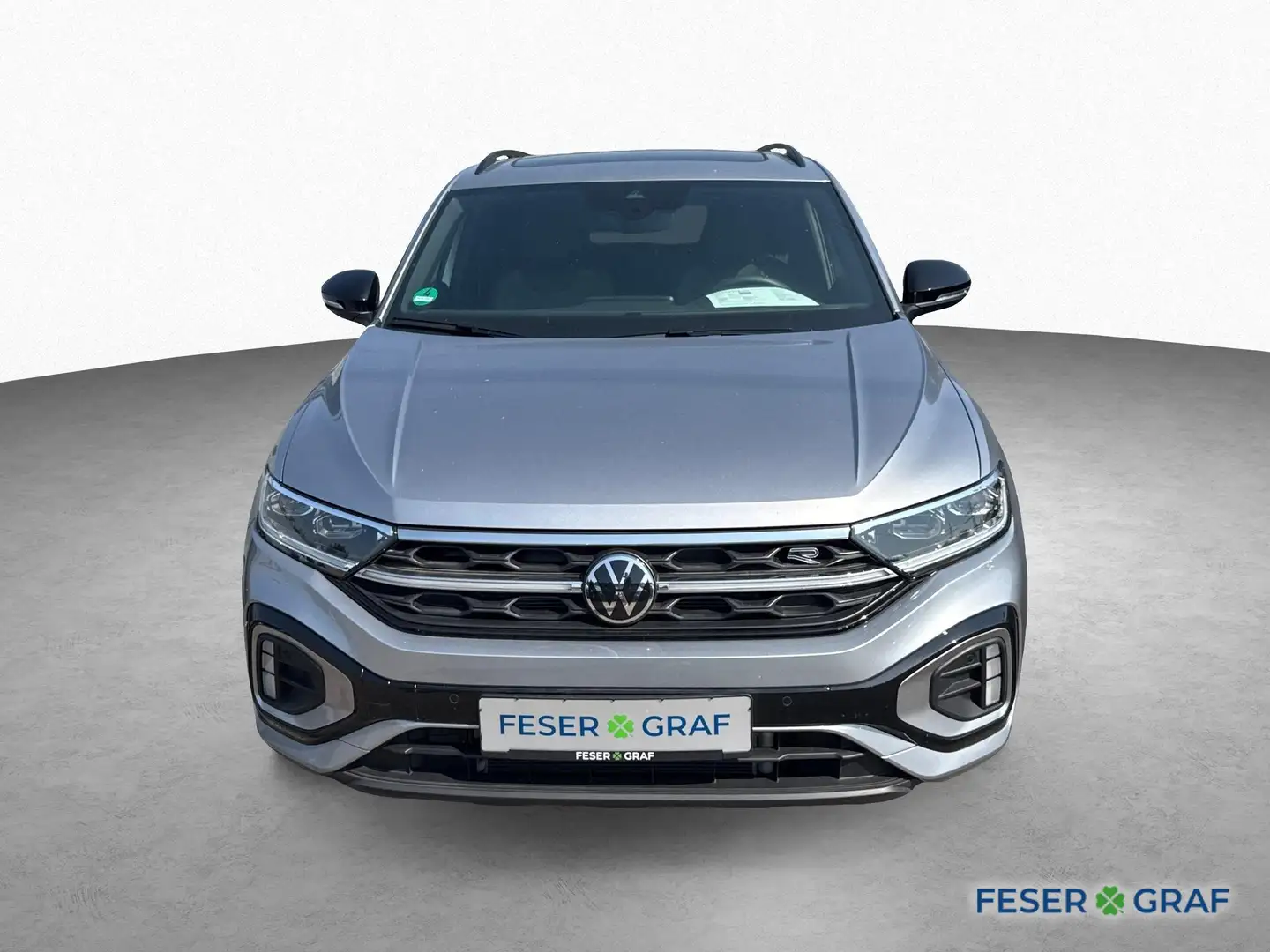 Volkswagen T-Roc 2.0 l TSI DSG ALLRAD R-LINE AHK KAM NAVI Silber - 2