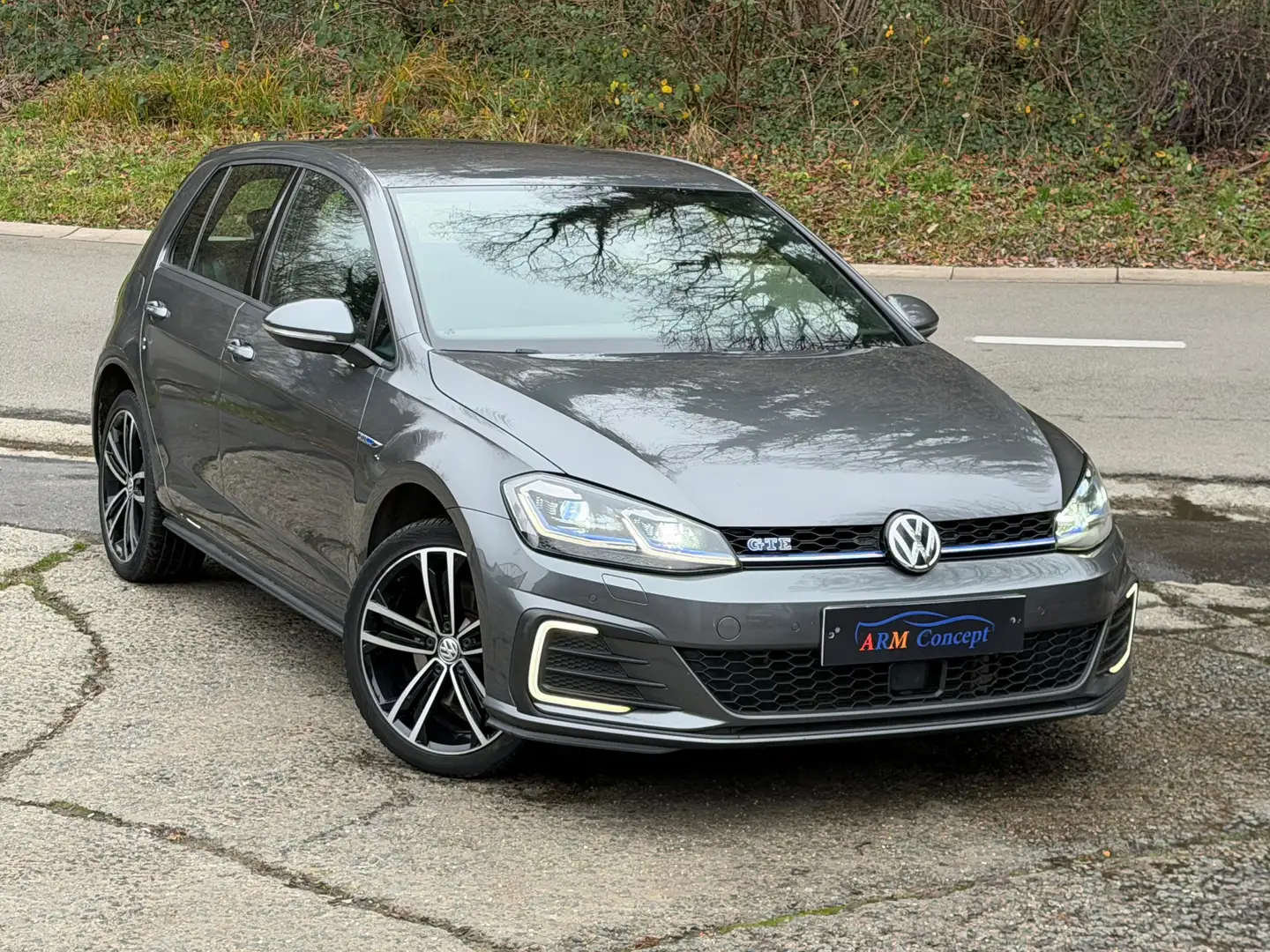 Volkswagen Golf GTE Hybride 07/2020 SHOWROOM garantie 12 mois Gris - 2