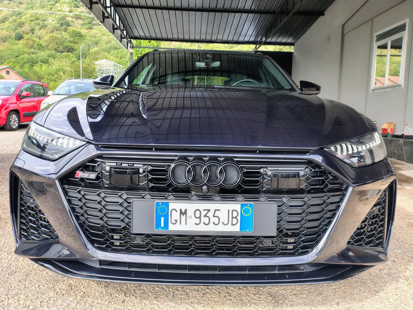 Audi RS6 A6 Avant Avant 4.0 mhev quattro tiptronic STUPENDA Zwart - 2